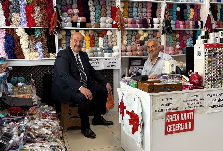 Erzincan Ticaret ve Sanayi Odası Başkan Adayı Süleyman Tan, kentte