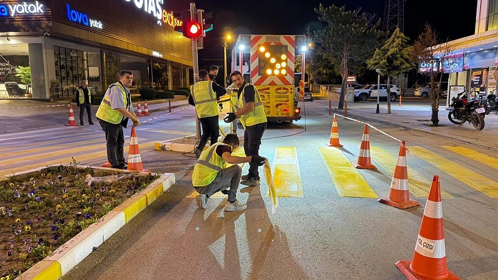 Erzincan Belediyesi Zabıta Müdürlüğü ekiplerimiz tarafından şehir genelinde yaya ve