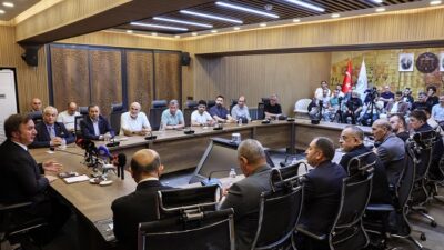 Erzincan Valisi Hamza Aydoğdu, ilde görev yapan basın mensuplarıyla bir