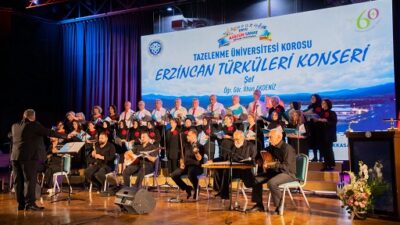 Erzincan Binali Yıldırım Üniversitesi Tazelenme Üniversitesi Korosu tarafından “Erzincan Türküleri”