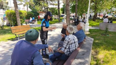Erzincan İl Emniyet Müdürlüğü Toplum Destekli Polislik Şube Müdürlüğü ekipleri,