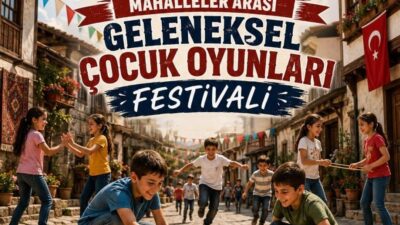 Erzincan Valiliği, mahalle kültürünün sıcaklığını ve geleneksel çocuk oyunlarının coşkusunu