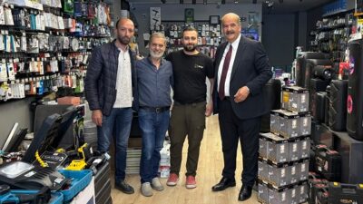 Erzincan Ticaret ve Sanayi Odası Başkan Adayı Süleyman Tan, esnaf
