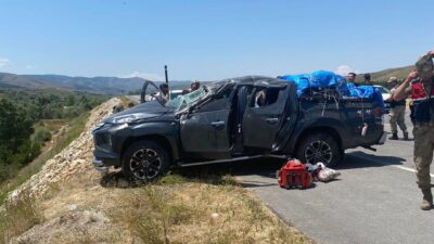 Erzincan'ın Refahiye ilçesinde meydana gelen trafik kazasında 17 yaşındaki Mert