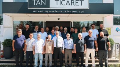Erzincan Ticaret ve Sanayi Odası (ETSO) Başkan Adayı Süleyman Tan'a