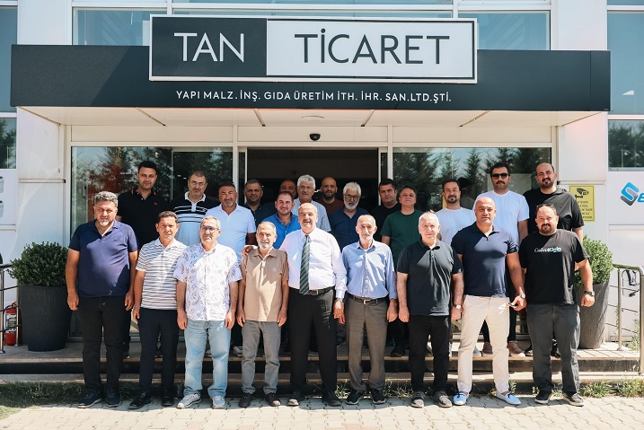 Erzincan Ticaret ve Sanayi Odası (ETSO) Başkan Adayı Süleyman Tan'a