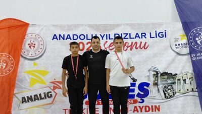 Aydın/Söke'de gerçekleştirilen Anadolu Yıldızlar Ligi (ANALİG) Grekoromen Güreş Türkiye Finalleri’nde