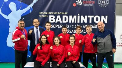 Erzincan, Türkiye Badminton Federasyonu liglerinde elde ettiği başarılı sonuçlarla bir