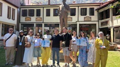 Yunus Emre Enstitüsü Türkçe Yaz Okulu programı kapsamında Türkiye’de bulunan