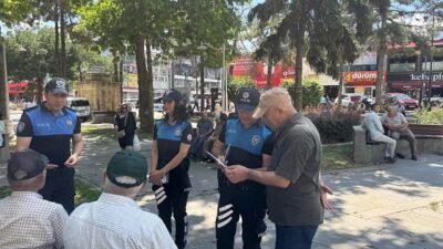 Erzincan İl Emniyet Müdürlüğü Toplum Destekli Polislik Şube Müdürlüğü ekipleri,