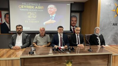 AK Parti Erzincan İl Başkanı Alpay Kabadayı, AK Parti’nin 25.