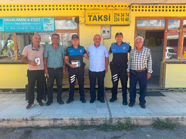 Erzincan İl Emniyet Müdürlüğü Toplum Destekli Polislik Şube Müdürlüğü ekipleri,