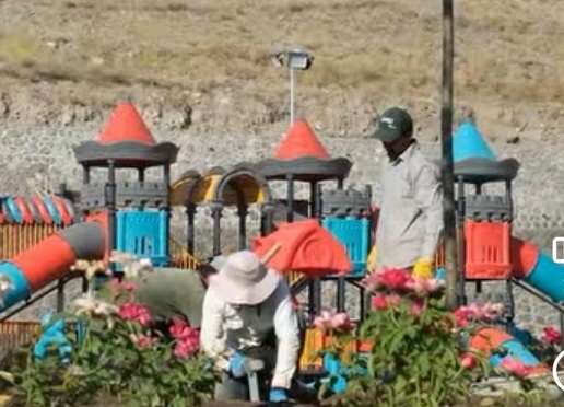 Erzincan Belediyesi, Esentepe Rekreasyon Alanı’nda yürüttüğü çalışmalara aralıksız devam ediyor.