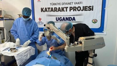 Türkiye Diyanet Vakfı 2018 yılında başlattığı katarakt ameliyatı projesi kapsamında,