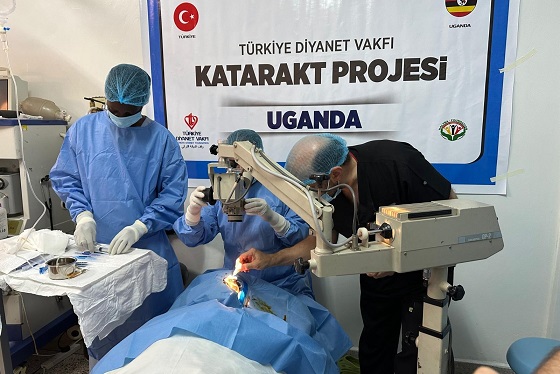 Türkiye Diyanet Vakfı 2018 yılında başlattığı katarakt ameliyatı projesi kapsamında,