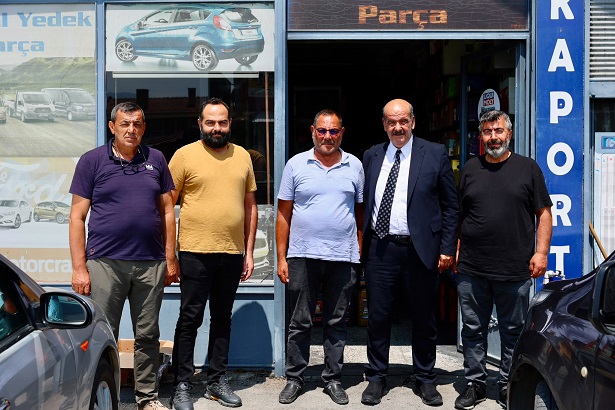 Erzincan Ticaret ve Sanayi Odası Başkan Adayı Süleyman Tan, esnaf