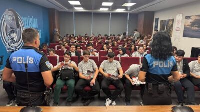 Erzincan İl Emniyet Müdürlüğü Toplum Destekli Polislik Şube Müdürlüğü personeli