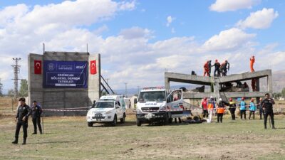 Erzincan merkez Çağlayan yolu AFAD Lojistik Deposu yanında bulunan Eğitim