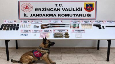 Erzincan İl Jandarma Komutanlığı ekiplerince, uyuşturucu madde sokak satıcıları ve