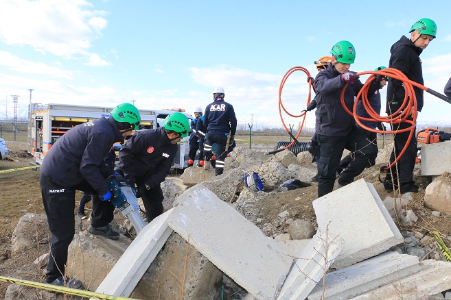 Erzincan’da afetlere hazırlık ve müdahale kapasitesinin güçlendirilmesi amacıyla 24 Eylül’de