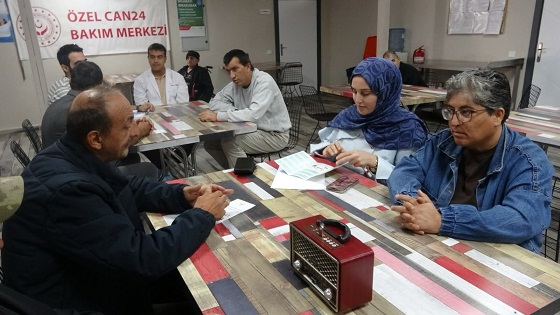 Erzincan İl Sağlık Müdürlüğü 2 No’lu Sağlıklı Hayat Merkezi ekipleri,