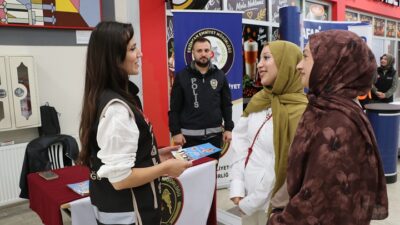 Erzincan İl Emniyet Müdürlüğü ekipleri, Erzincan Binali Yıldırım Üniversitesi kampüsünde
