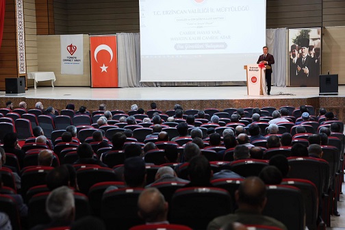 Erzincan Valisi Hamza Aydoğdu, Camiler ve Din Görevlileri Haftası dolayısıyla