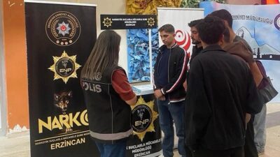 Erzincan’da polis ekipleri tarafından yürütülen bilgilendirme çalışmaları kapsamında 5 bin
