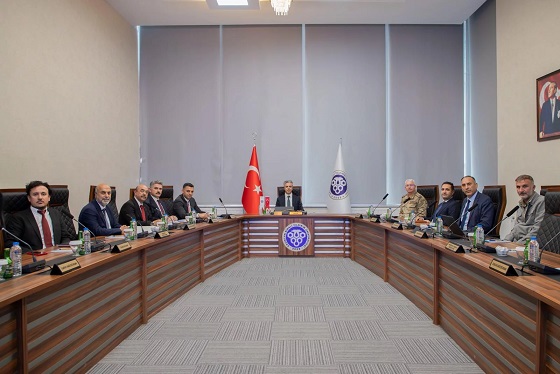 ÖSYM İl Sınav Koordinasyon Toplantısı EBYÜ’ de Gerçekleştirildi Erzincan’da gerçekleştirilecek ÖSYM sınavlarının güvenli ve sorunsuz yürütülmesine yönelik hazırlıklar,