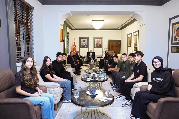 Erzincan Valisi Hamza Aydoğdu, “Bizim Gök Kubbemiz” projesi kapsamında İstanbul’dan