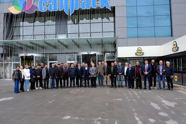 Erzincan TSO Yönetim Kurulu Başkanı Ahmet Tanoğlu ve Meclis Başkanı