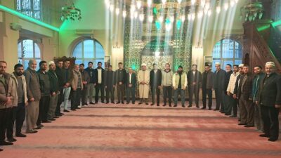 Erzincan İl Müftülüğü tarafından Ulu Cami’de düzenlenen sabah namazı buluşması,