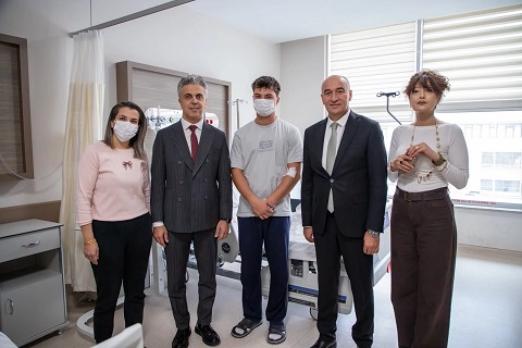 Erzincan Binali Yıldırım Üniversitesi Rektörü Prof. Dr. Ufuk Kuyrukluyıldız, tedavileri