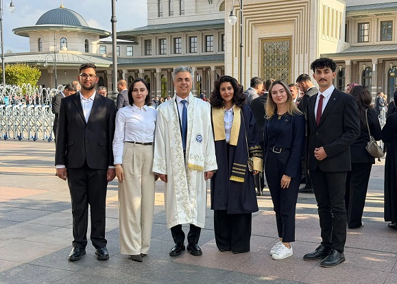 Erzincan Binali Yıldırım Üniversitesi Rektörü Prof. Dr. Ufuk Kuyrukluyıldız, Cumhurbaşkanı