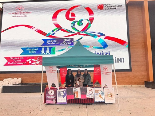 Erzincan İl Sağlık Müdürlüğü Halk Sağlığı Hizmetleri Birimi tarafından, vatandaşları