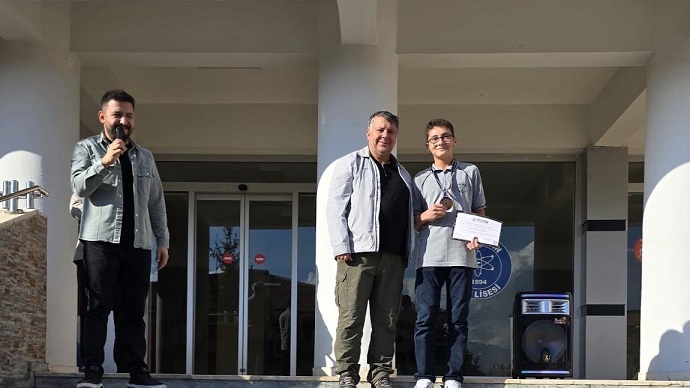 Erzincan Fen Lisesi öğrencisi Cevdet Naci İnan, Einstein Matematik Olimpiyatları’nda